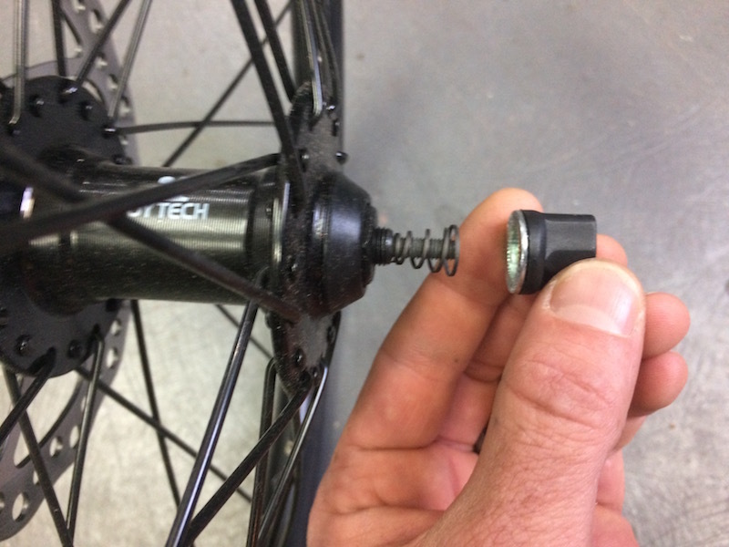 Proper quick release skewer installation : Customer Support Proper quick release skewer installation : Customer Support