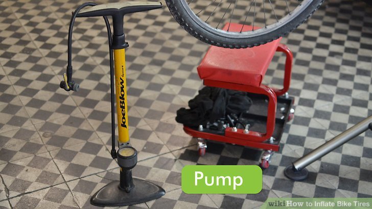 3 Ways to Inflate Bike Tires - wikiHow 3 Ways to Inflate Bike Tires - wikiHow