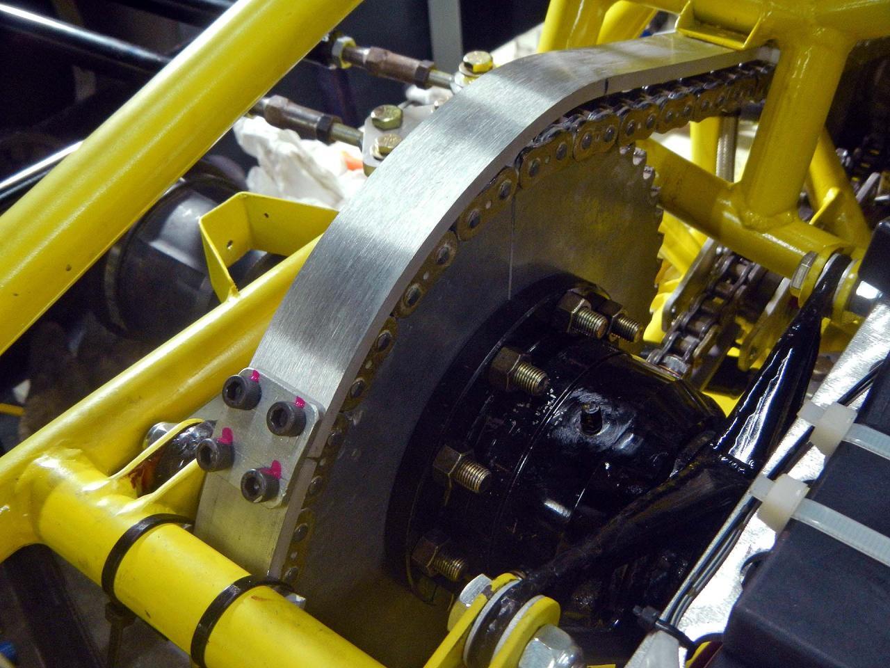 Fabricating the Chain Guard | LudemannEngineering